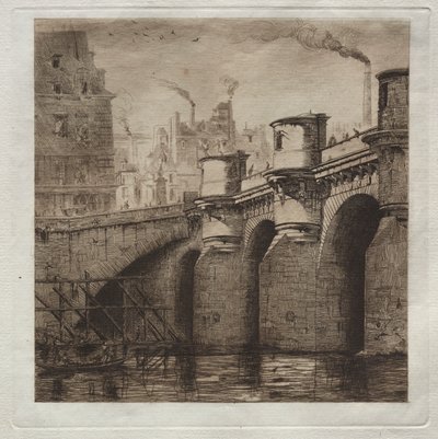 Le Pont Neuf da Edmond Gosselin