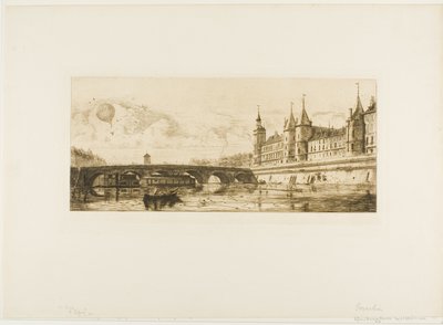 Pont-au-Change, Parigi da Edmond Gosselin