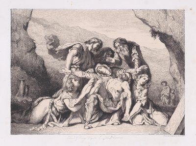 Pietà, 1852 da Edmond Hédouin