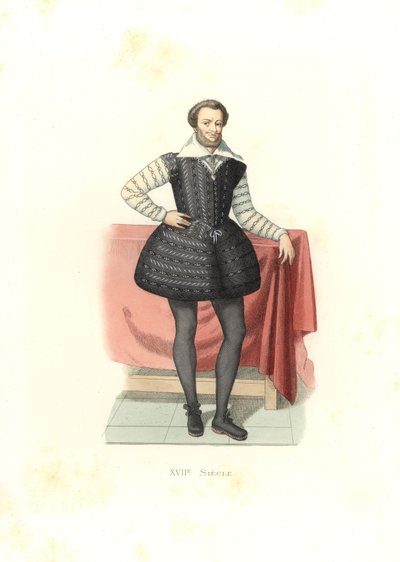 Antoine de Saint-Chamans, Francia da Edmond Lechevallier Chevignard