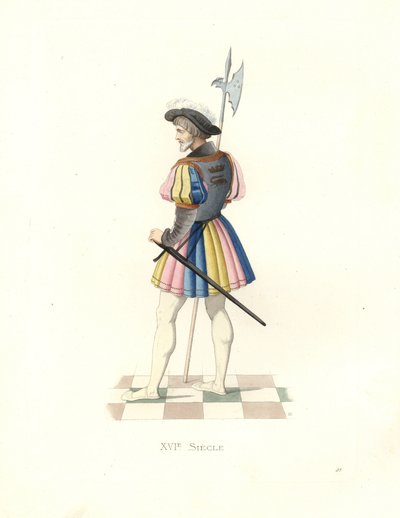 Guardia del corpo di Francesco I da Edmond Lechevallier Chevignard
