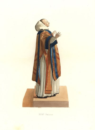 Costume ecclesiastico da Edmond Lechevallier Chevignard