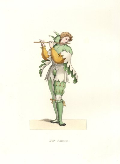 Giullare francese da Edmond Lechevallier Chevignard
