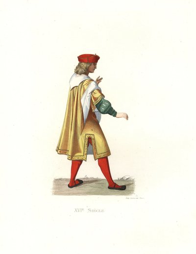 Mercante francese da Edmond Lechevallier Chevignard