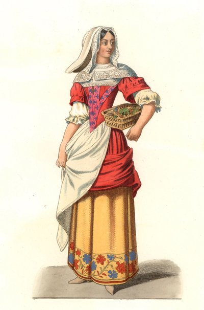 Contadino francese del XVII secolo, da un