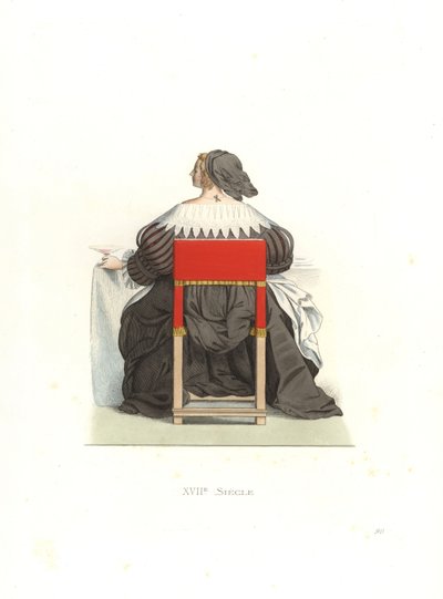 Donna francese da Edmond Lechevallier Chevignard