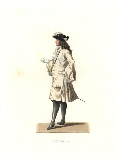 Re Luigi XIV di Francia da Edmond Lechevallier Chevignard