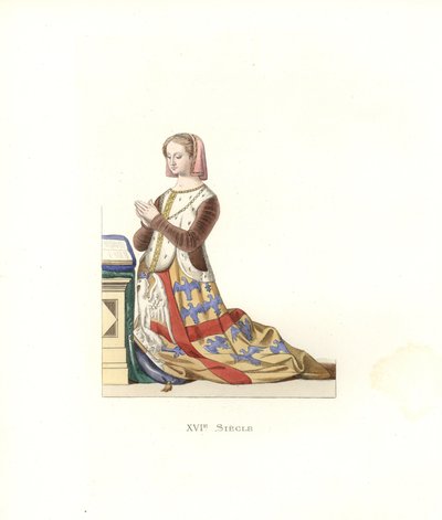 Louise de Montmorency (1496-1547) da Edmond Lechevallier Chevignard