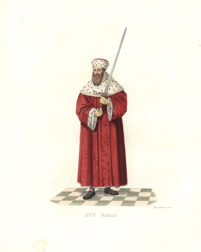 Maurizio il Coraggioso, Elettore di Sassonia (1521-1553) da Edmond Lechevallier Chevignard