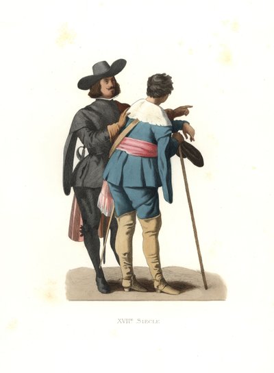 Ritratto di due artisti, Spagna da Edmond Lechevallier Chevignard