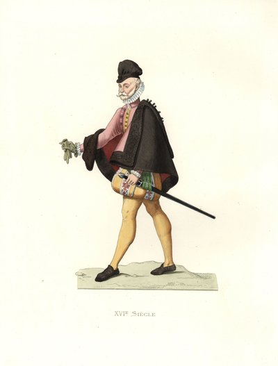 Nobile spagnolo da Edmond Lechevallier Chevignard