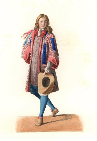 Valletto della casa del re da Edmond Lechevallier Chevignard