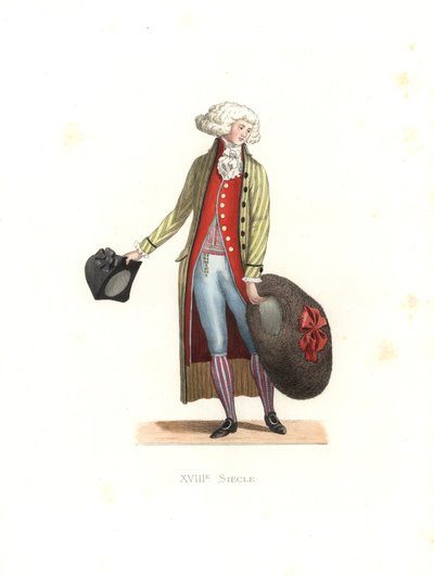 Giovane uomo alla moda da Edmond Lechevallier Chevignard