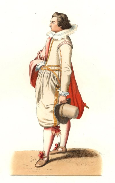 Giovane della nobiltà dei Paesi Bassi da Edmond Lechevallier Chevignard
