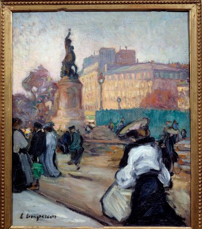 Place de la Republique da Edmond Lempereur