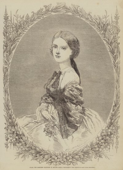 SAR la principessa Clotilde di Savoia da Edmond Morin