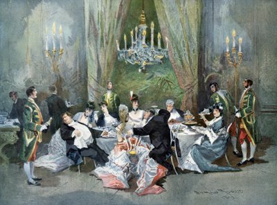 Le Reveillon - vaudeville scritto da Henry Meilhac e Ludovic Halevy da Edmond Morin