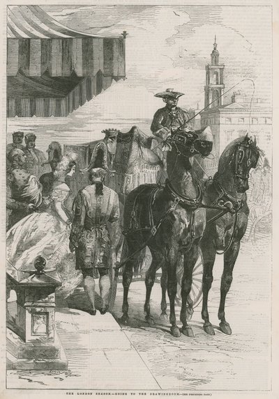 La stagione londinese: Andare alla Sala del Disegno da Edmond Morin