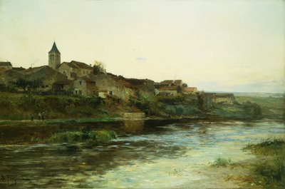 Una città fluviale francese da Edmond Petitjean