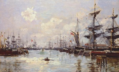Il porto da Edmond Petitjean