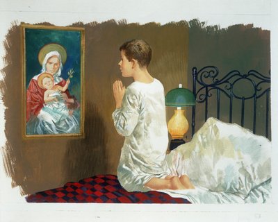Speranza, da Cuore, di Edmondo De Amicis, disegno da Edmondo de Amicis