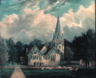 Chiesa di Stoke Poges da Edmund Birckhead Bensell
