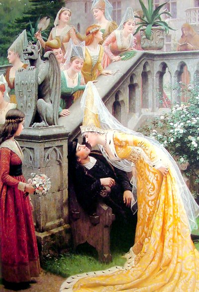 Alain Chartier, 1903 da Edmund Blair Leighton
