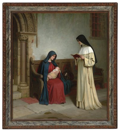 Maternità, 1917 da Edmund Blair Leighton