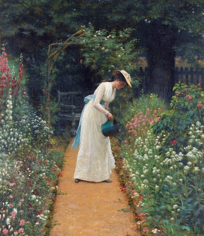 Il giardino della mia signora da Edmund Blair Leighton