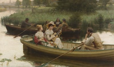 Dolore e canzone da Edmund Blair Leighton