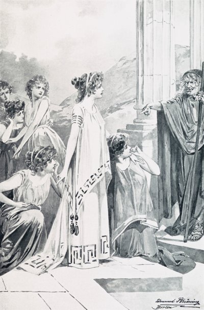 Illustrazione per il Faust di Goethe da Edmund Bruning