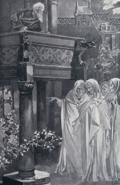Illustrazione per il Faust di Goethe da Edmund Bruning
