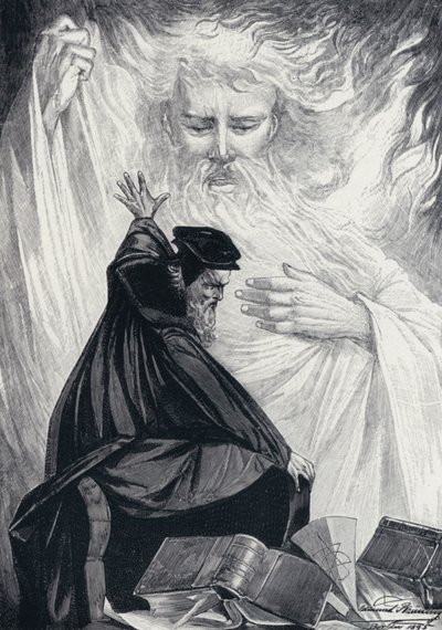 Illustrazione per Faust di Goethe da Edmund Bruning