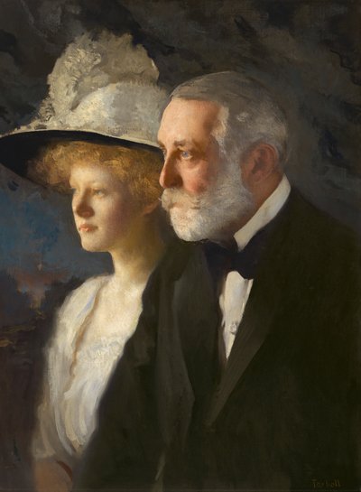 Henry Clay e Helen Frick, c. 1910 da Edmund Charles Tarbell