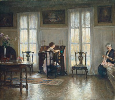 Madre e Maria da Edmund Charles Tarbell