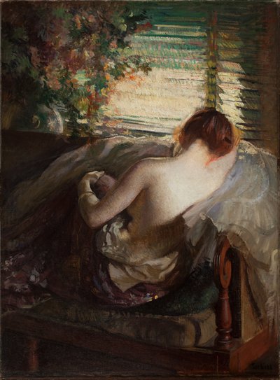 La persiana veneziana da Edmund Charles Tarbell