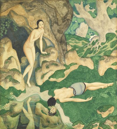 Eco e Narciso da Edmund Dulac