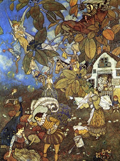 Personaggi famosi delle fiabe da Edmund Dulac
