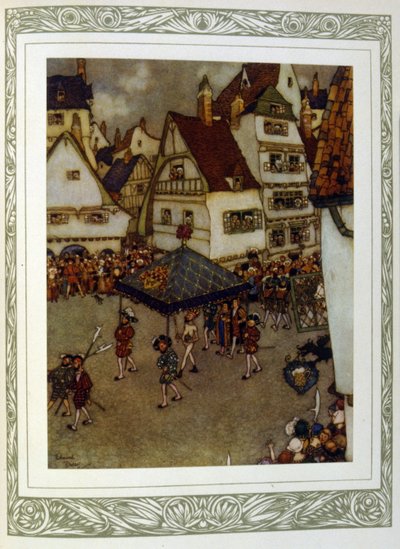 Edizione francese illustrata di Storie di Hans Christian Andersen da Edmund Dulac