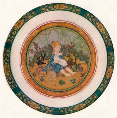 Ritratto di Miss Vivian St. George, 1917, 1919 da Edmund Dulac
