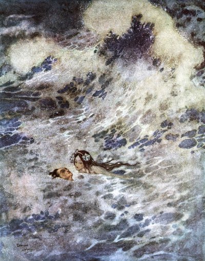 La Sirenetta da Edmund Dulac