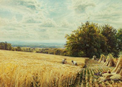 I mietitori, 1865 da Edmund George Warren