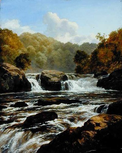 Cascate sul Clyde, Bonnington Lynn da Edmund Gill
