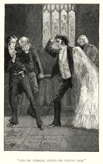 Illustrazione per Jane Eyre di Charlotte Bronte da Edmund Henry Garrett