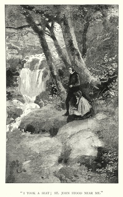 Illustrazione per Jane Eyre di Charlotte Bronte da Edmund Henry Garrett