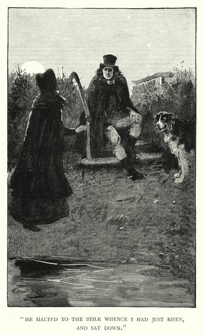 Illustrazione per Jane Eyre di Charlotte Bronte da Edmund Henry Garrett