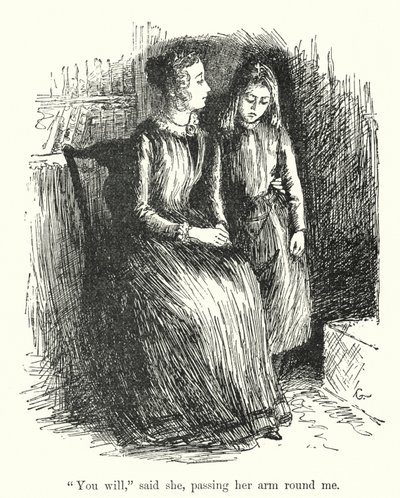 Illustrazione per Jane Eyre di Charlotte Bronte da Edmund Henry Garrett