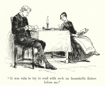 Illustrazione per Jane Eyre di Charlotte Bronte da Edmund Henry Garrett