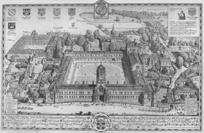 Christchurch, Oxford, 1916 da Edmund Hort New