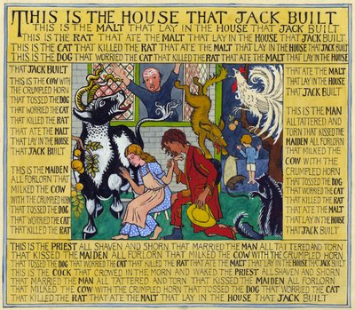 La casa che Jack costruì, c.1935 da Edmund Hunter